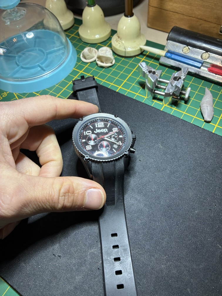 Jeep Chronograph in slechte staat