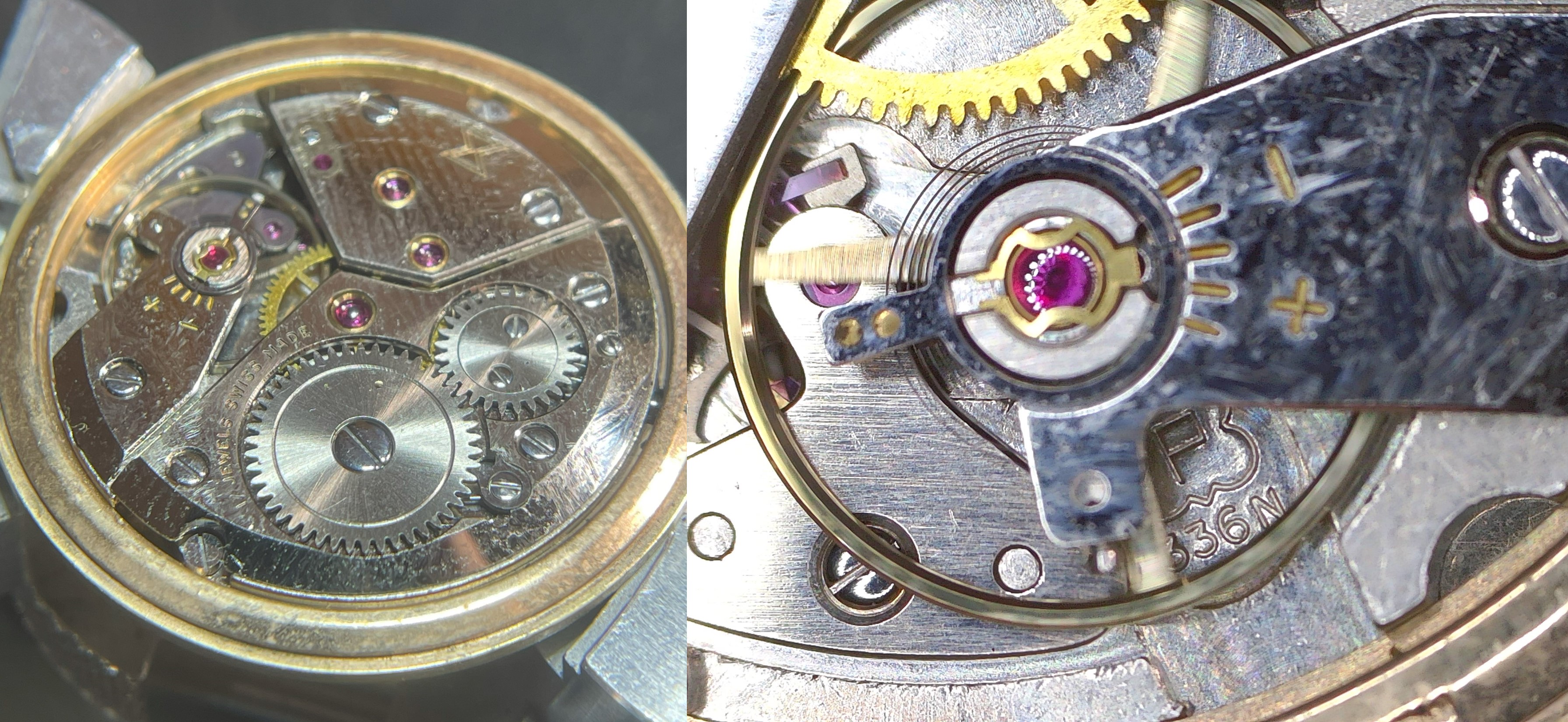 Peseux 336N uurwerk