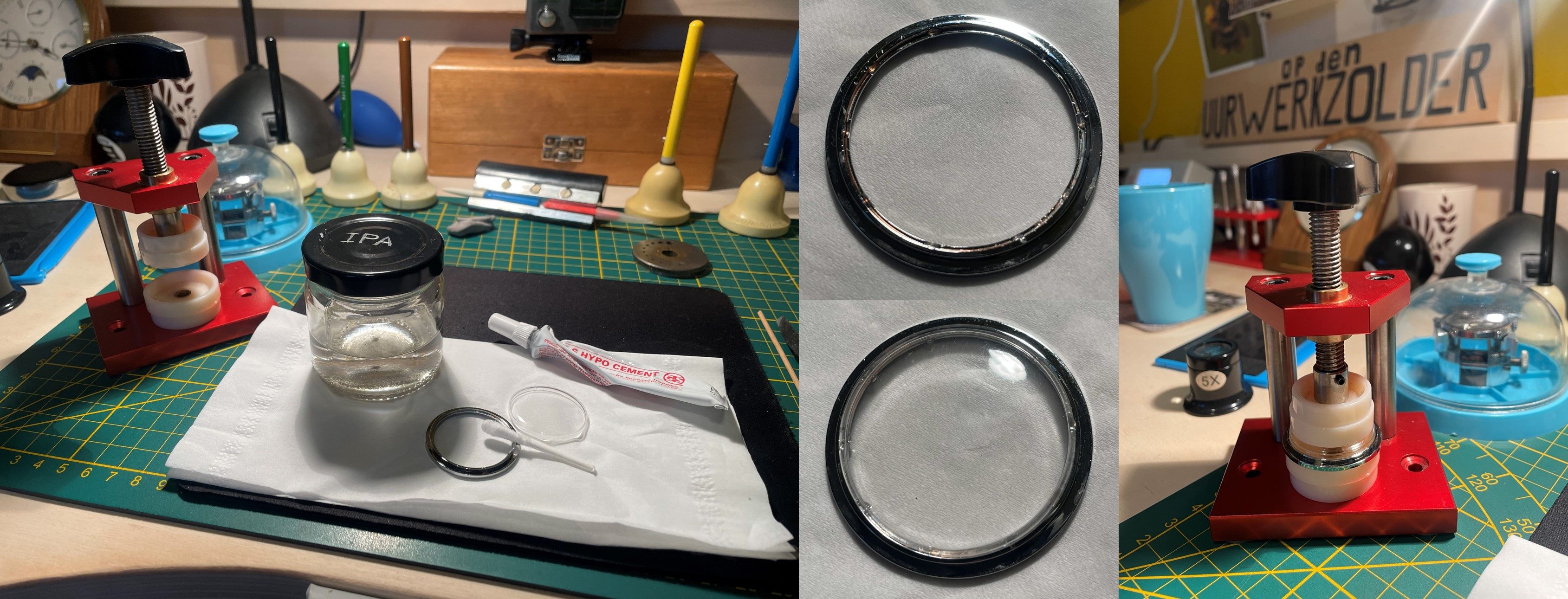 Plexiglas plaatsen